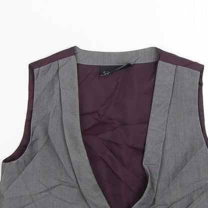 Next Boys Grey   Jacket Waistcoat Size 4-5 Years