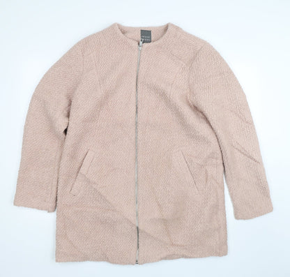 Primark Womens Pink   Overcoat Coat Size 16
