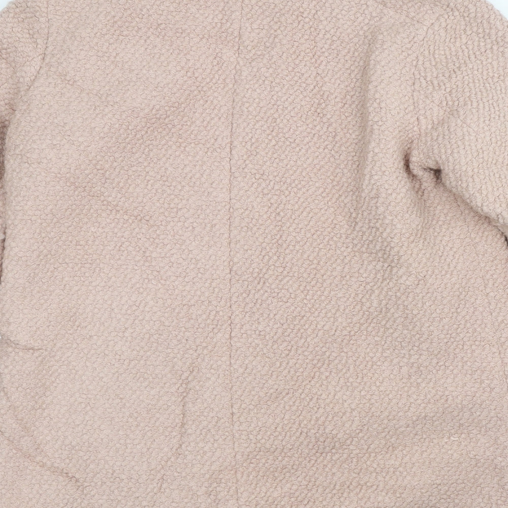 Primark Womens Pink   Overcoat Coat Size 16