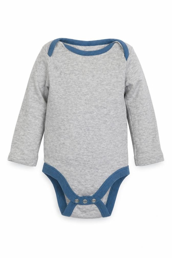 Tu Baby Grey   Babygrow One-Piece Size 3-6 Months