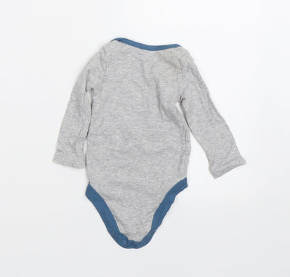 TU Baby Grey   Babygrow One-Piece Size 3-6 Months