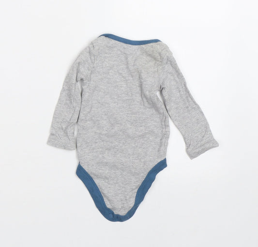 TU Baby Grey   Babygrow One-Piece Size 3-6 Months