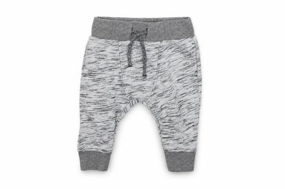 Front view of Next Baby Grey sweatpants, size 3-6, Months