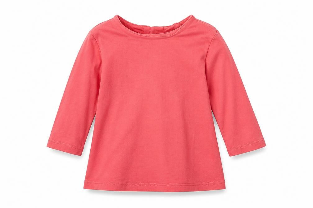 M&S Girls Pink   Basic T-Shirt Size 6-9 Months