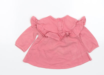 TU Baby Pink   T-Shirt Dress  Size 3-6 Months