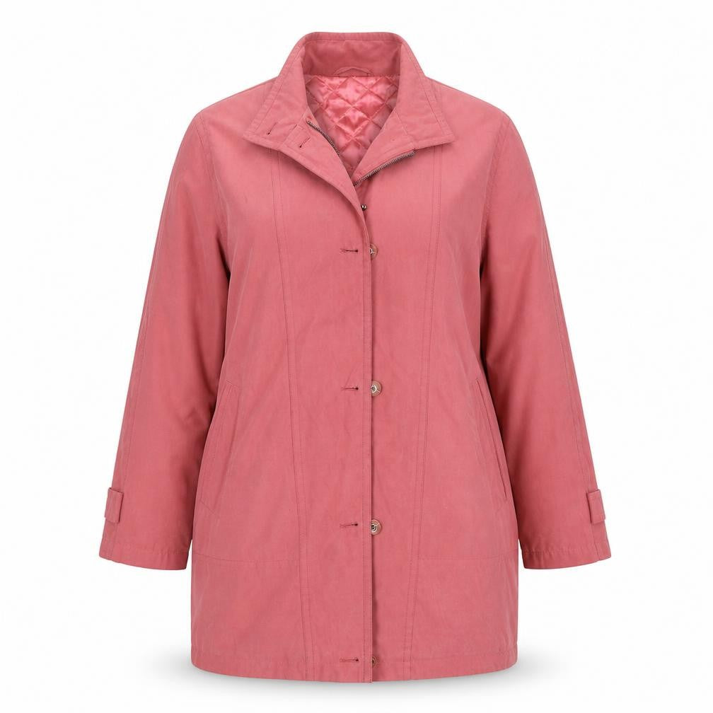 Womens UK Size 16 BHS Pink Overcoat