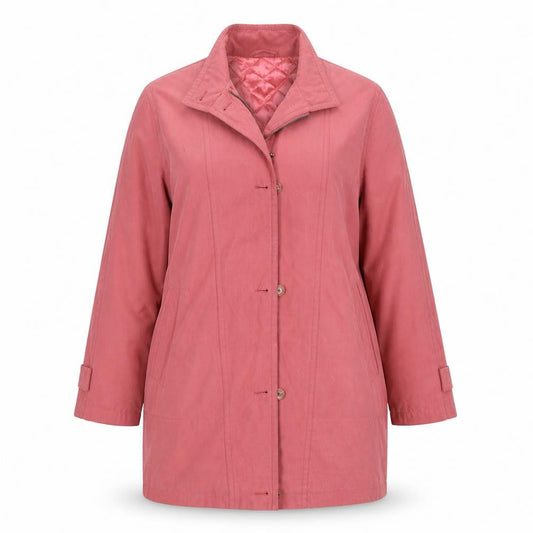 Womens UK Size 16 BHS Pink Overcoat