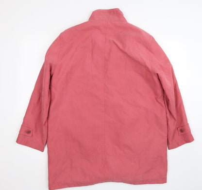 Womens UK Size 16 BHS Pink Overcoat