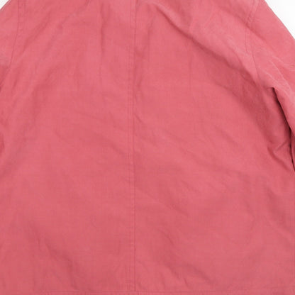 Womens UK Size 16 BHS Pink Overcoat