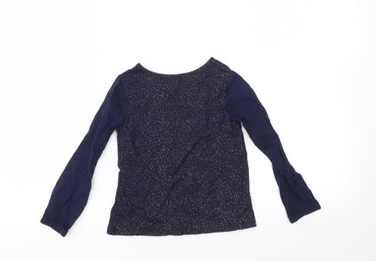 Gap Girls Blue   Basic T-Shirt Size 5 Years