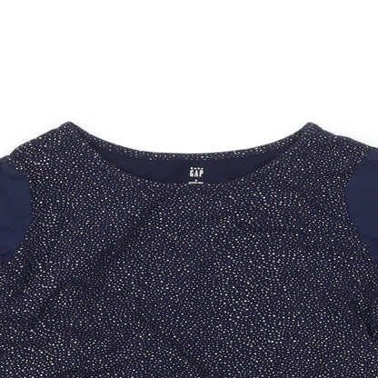 Gap Girls Blue   Basic T-Shirt Size 5 Years