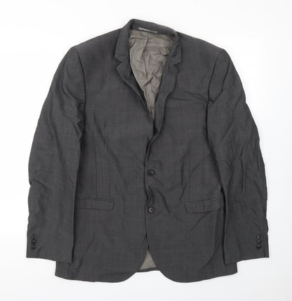 Mens UK Size 42 NEXT Regular Grey Suit Jacket