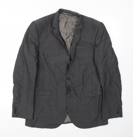 Mens UK Size 42 NEXT Regular Grey Suit Jacket
