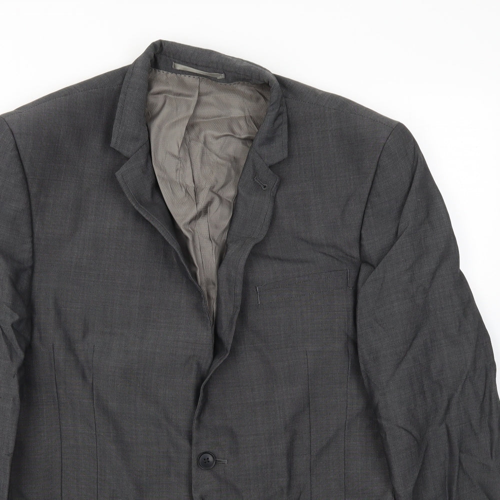 Mens UK Size 42 NEXT Regular Grey Suit Jacket