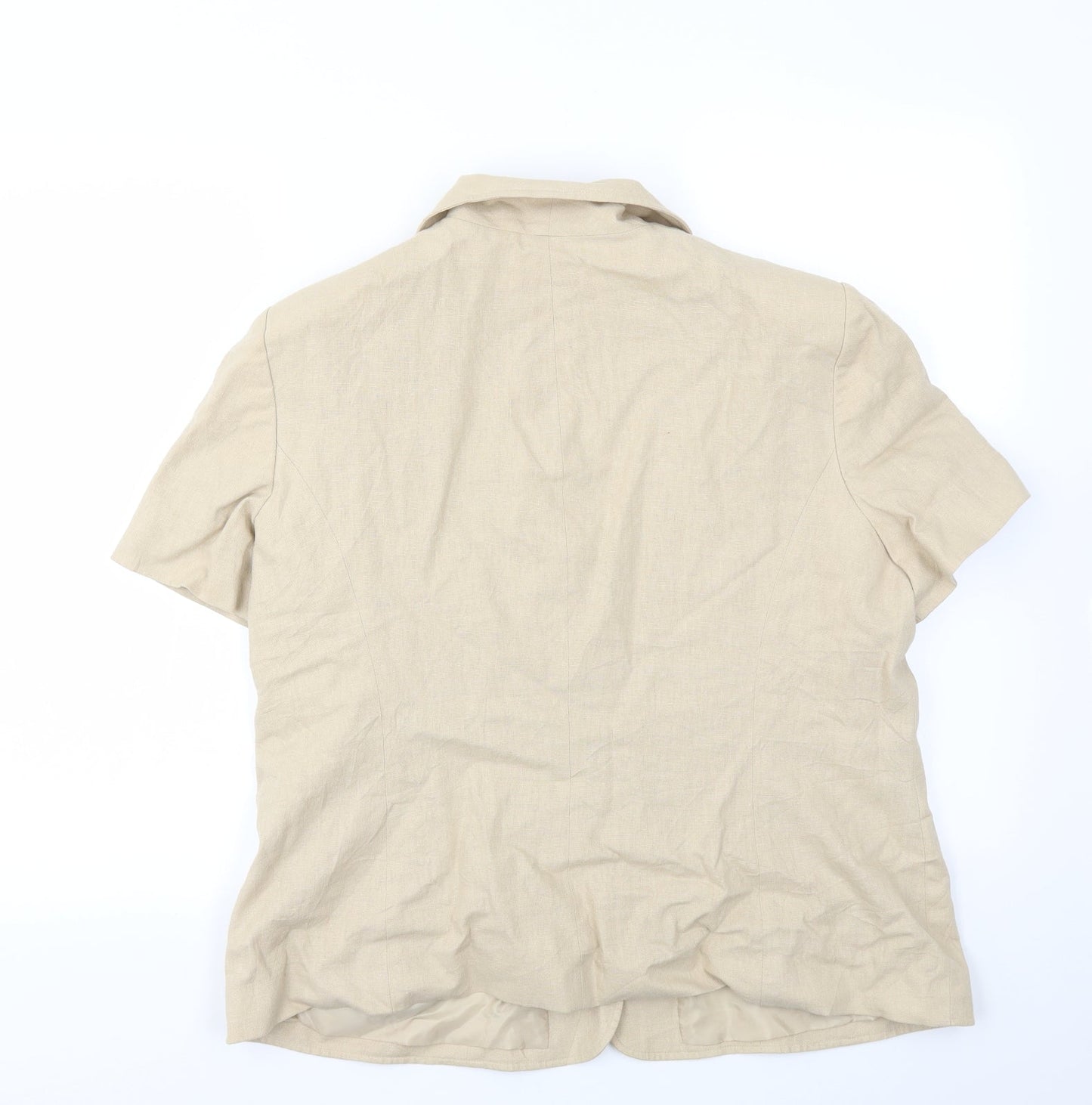 BHS Womens Beige   Jacket Blazer Size 20