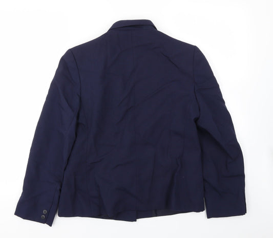 St Micahel Womens Blue   Jacket Blazer Size 14