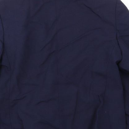 St Micahel Womens Blue   Jacket Blazer Size 14
