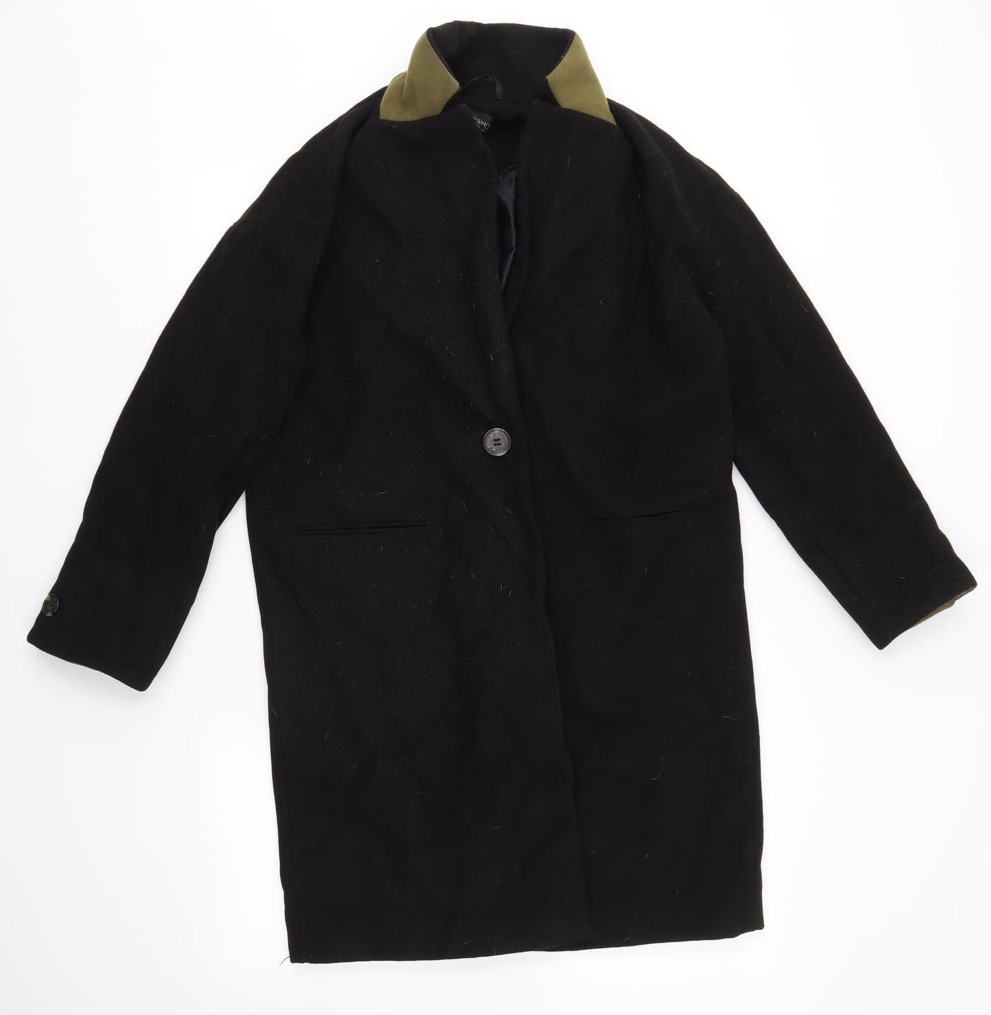Topshop Womens Black   Jacket Coat Size 10