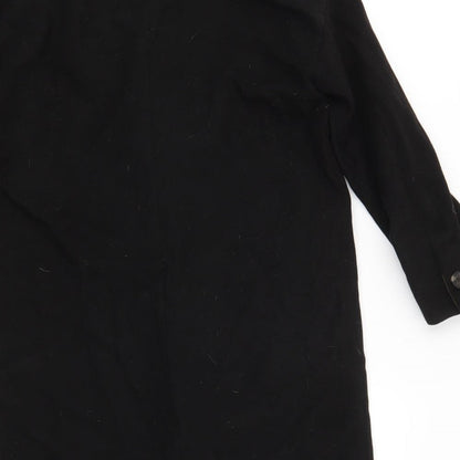 Topshop Womens Black   Jacket Coat Size 10