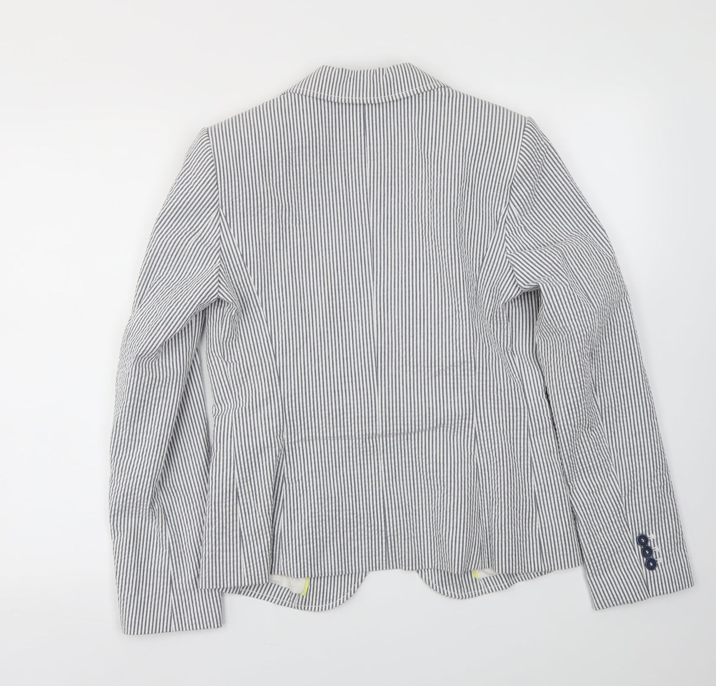 Womens UK Size 10 Preworn Regular Blue Blazer