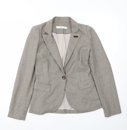 SARAR Womens Brown   Jacket Blazer Size 36