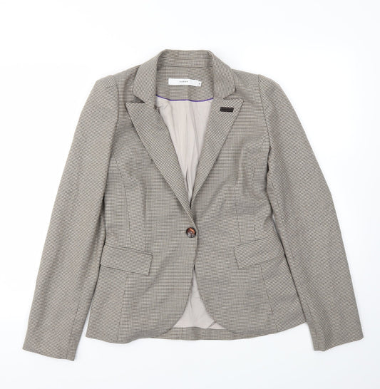 SARAR Womens Brown   Jacket Blazer Size 36