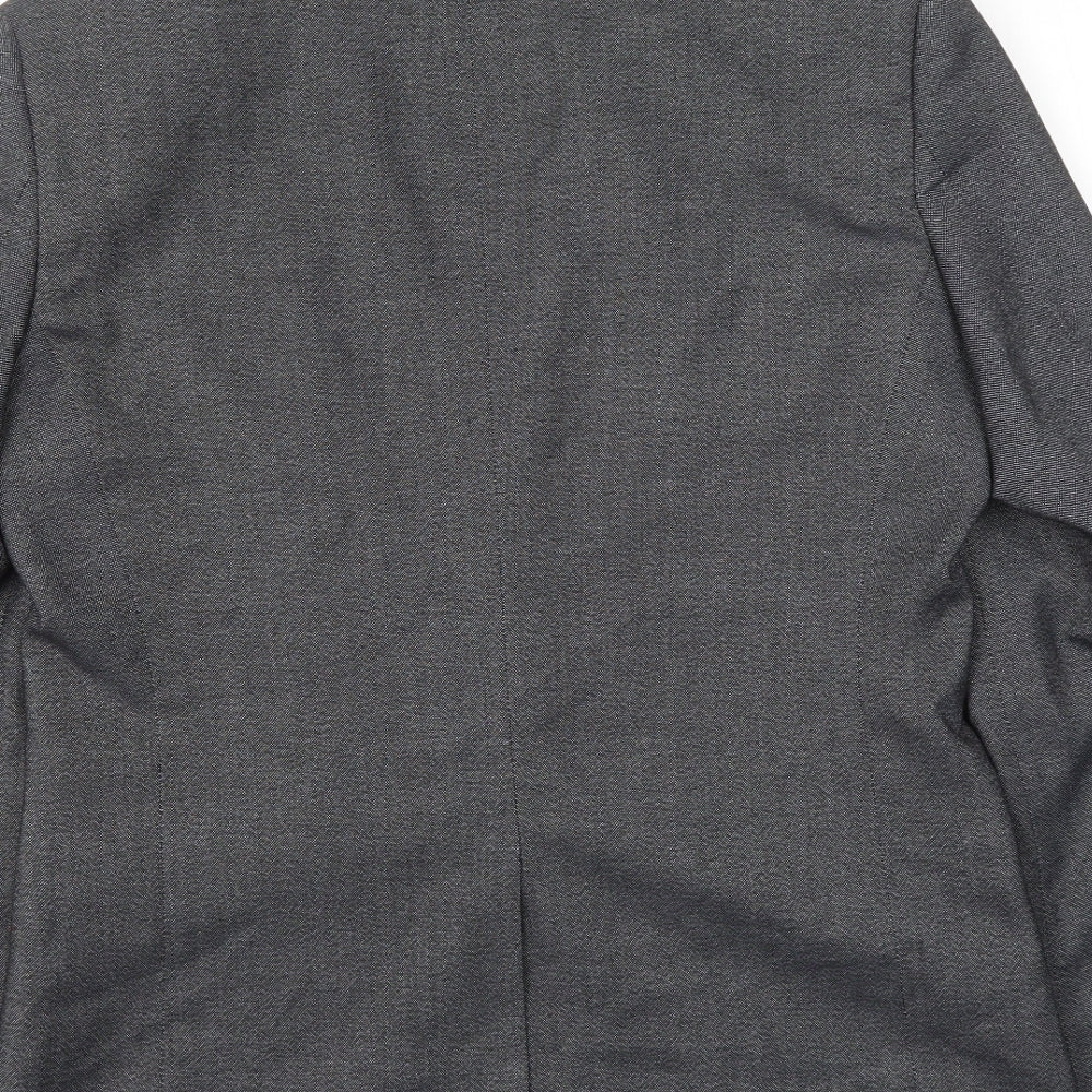 Mens UK Size 40 Greenwoods Regular Grey Suit Jacket