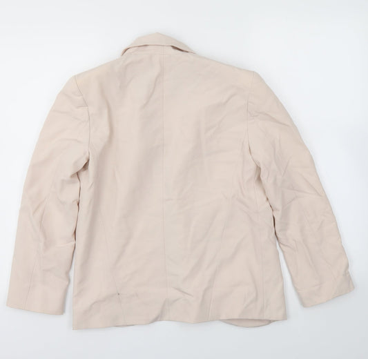 Topshop Womens Pink   Jacket Blazer Size 8