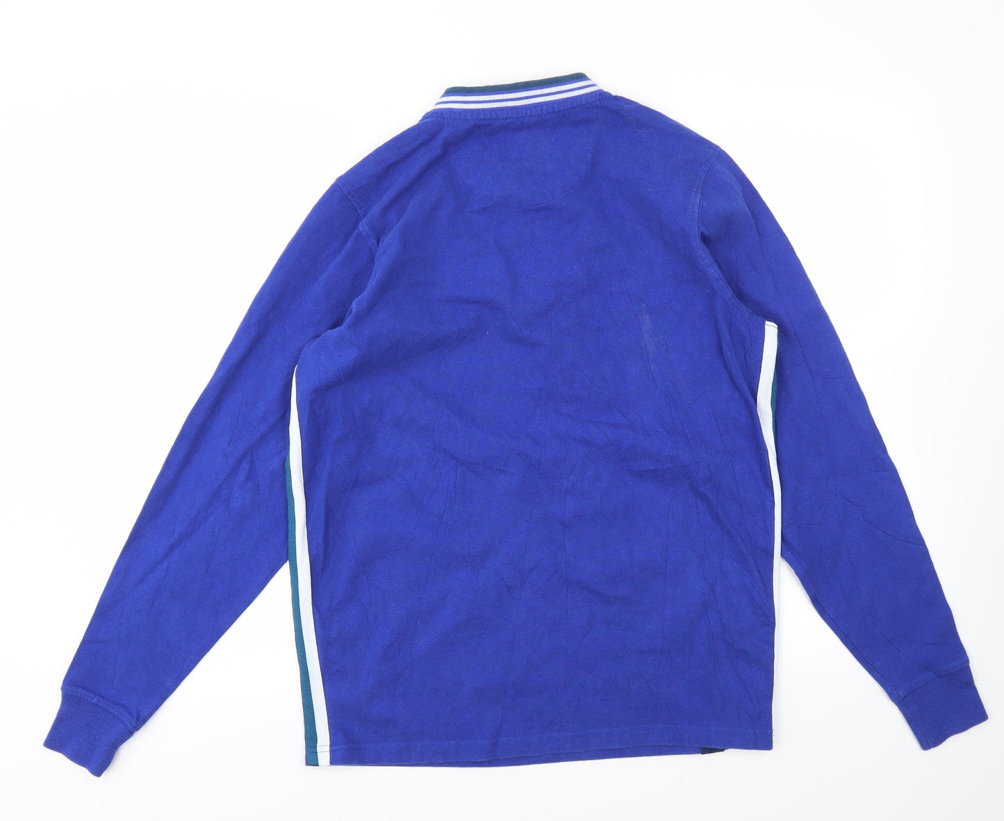 Mens UK Size M Preworn Blue Pullover Sweatshirt
