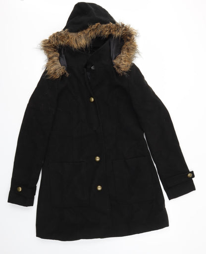 Womens UK Size 10 Essentials Black Jacket
