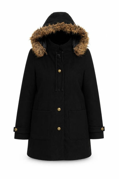 Womens UK Size 10 Essentials Black Jacket