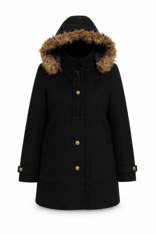 Womens UK Size 10 Essentials Black Jacket