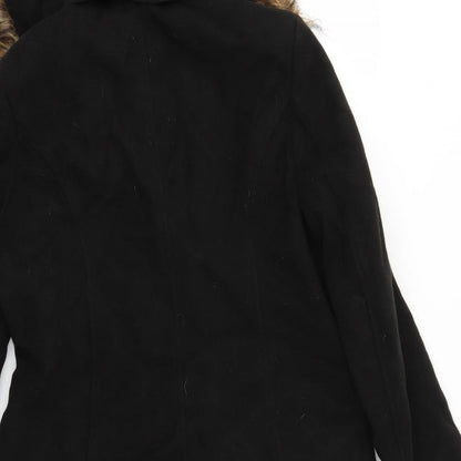 Womens UK Size 10 Essentials Black Jacket