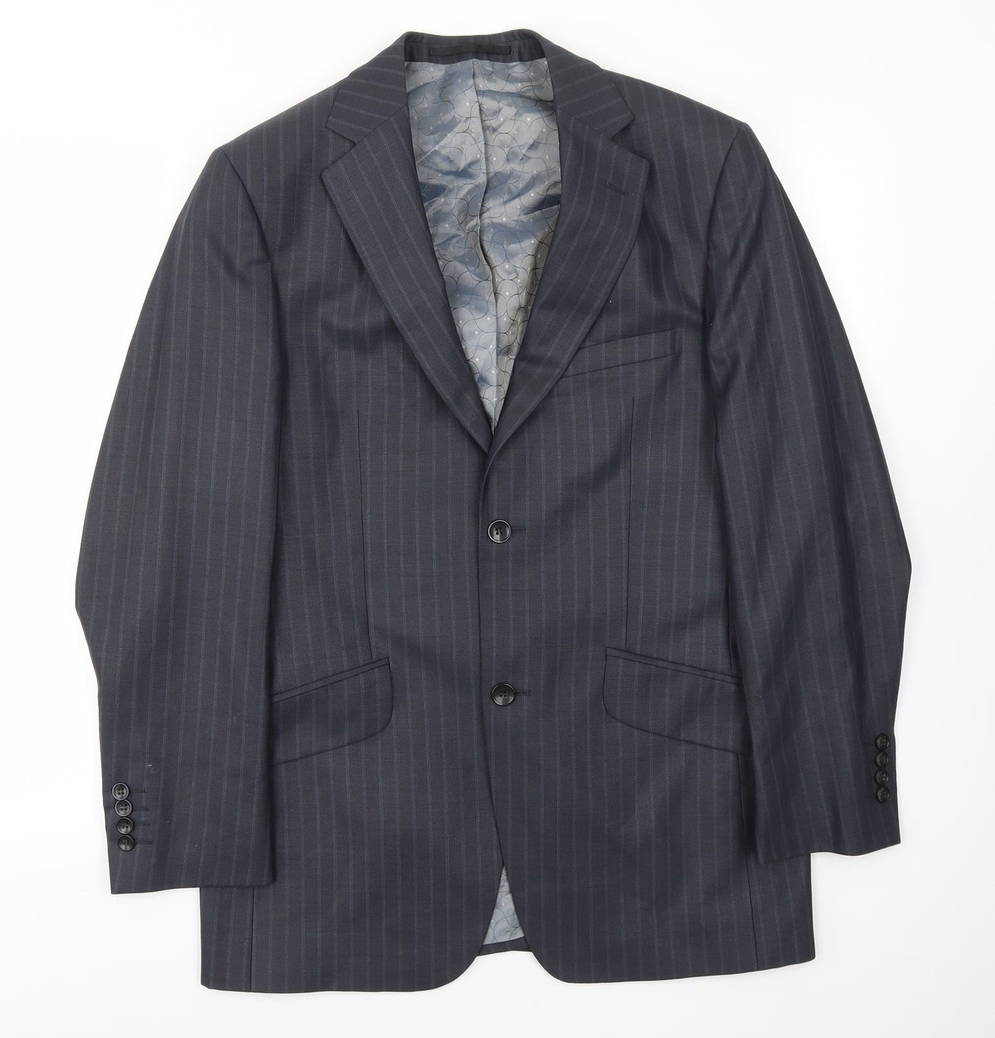 Mens UK Size 36 REMUS Regular Blue Suit Jacket