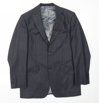 Mens UK Size 36 REMUS Regular Blue Suit Jacket