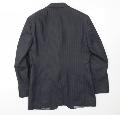Mens UK Size 36 REMUS Regular Blue Suit Jacket