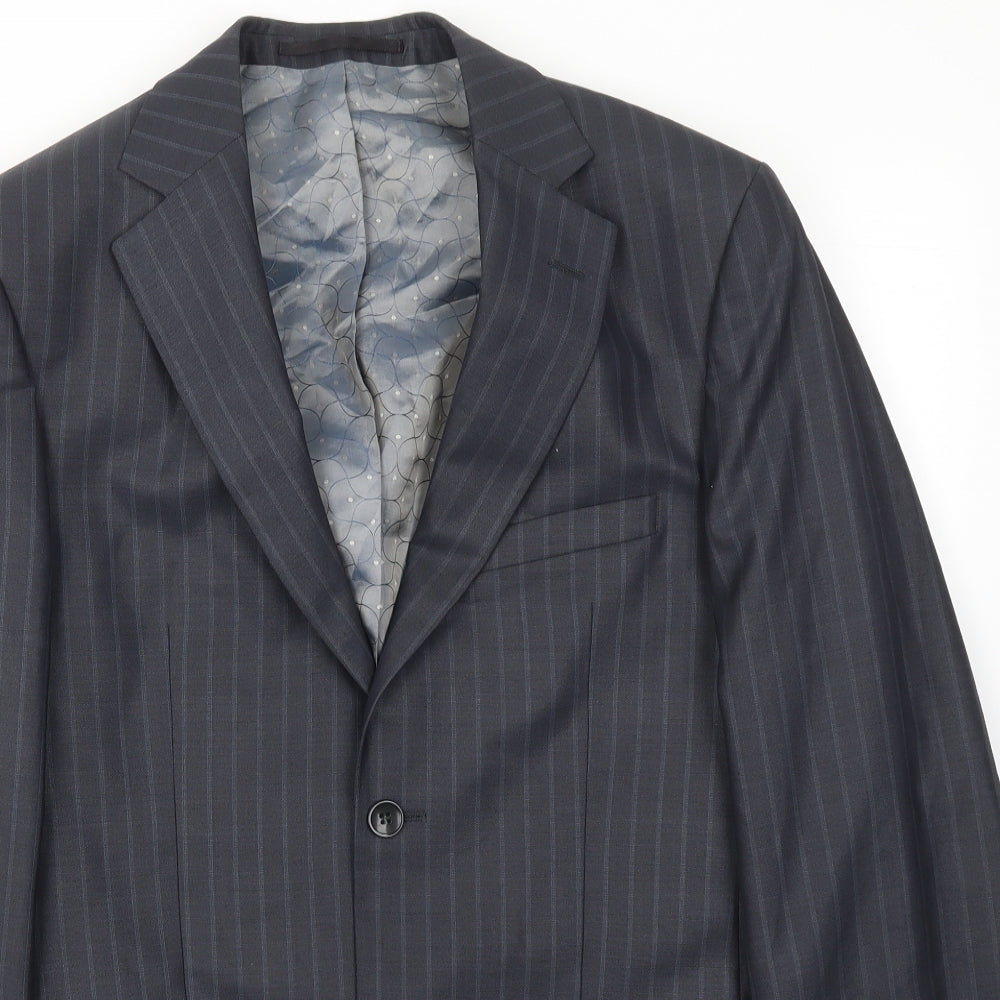 Mens UK Size 36 REMUS Regular Blue Suit Jacket