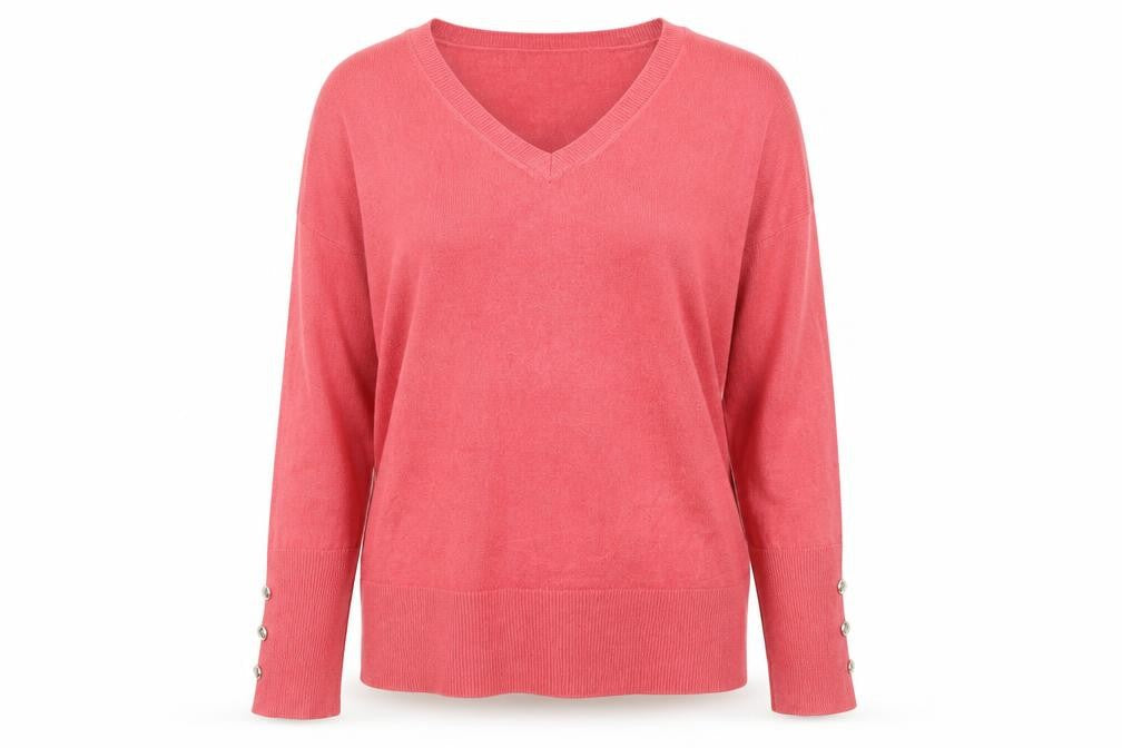 Womens UK Size 14 Primark Pink Pullover Jumper