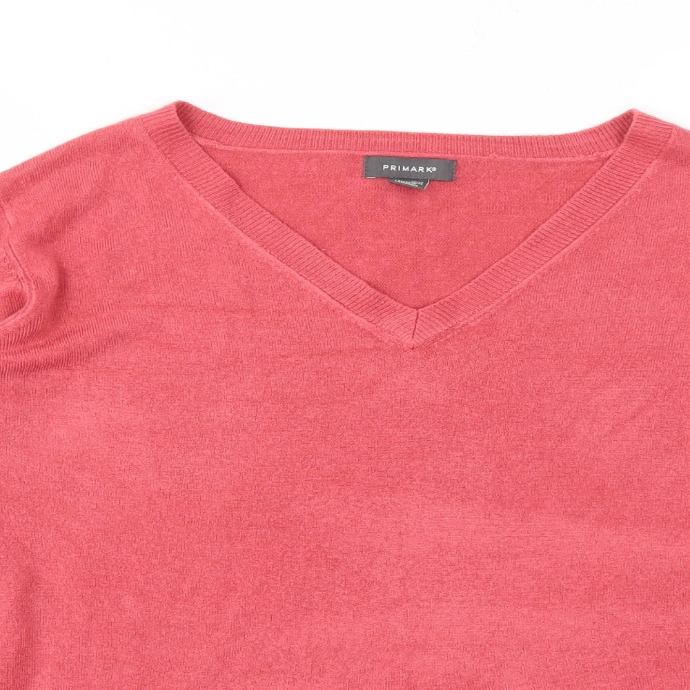 Primark Womens Pink   Pullover Jumper Size 14