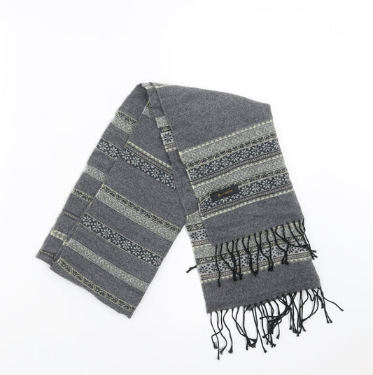 Accessorize Womens Grey Geometric   Scarf
