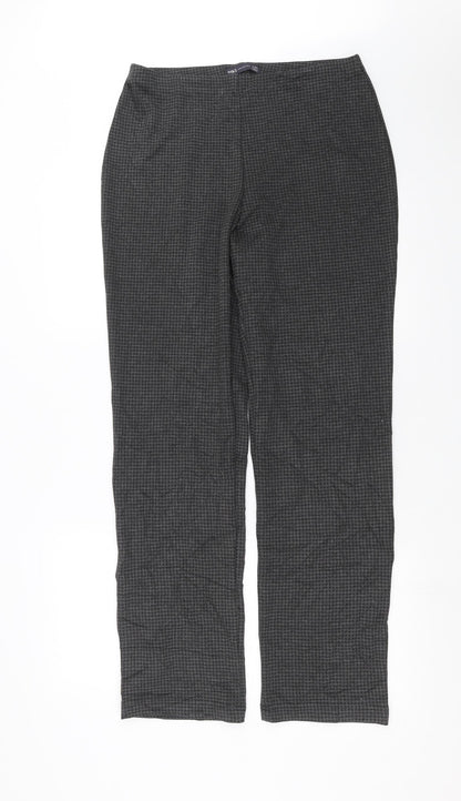 Womens UK Size 12 Marks and Spencer Regular Fit  Grey Trousers