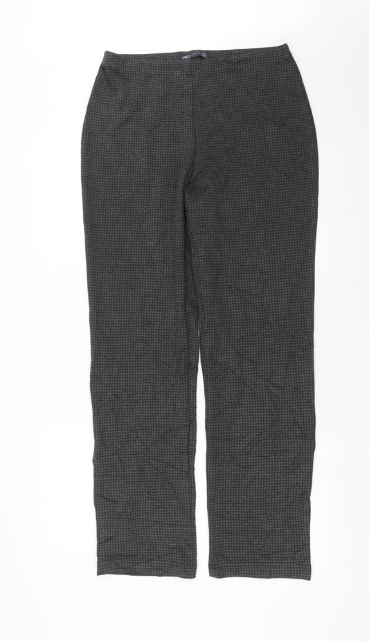 Womens UK Size 12 Marks and Spencer Regular Fit  Grey Trousers