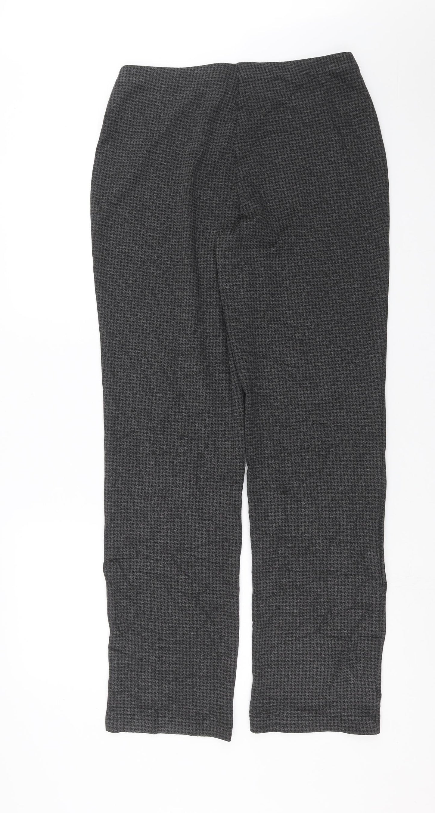 Womens UK Size 12 Marks and Spencer Regular Fit  Grey Trousers