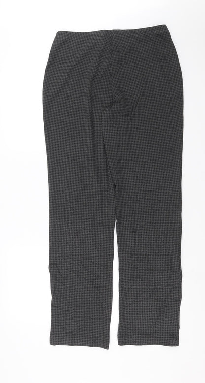 Womens UK Size 12 Marks and Spencer Regular Fit  Grey Trousers