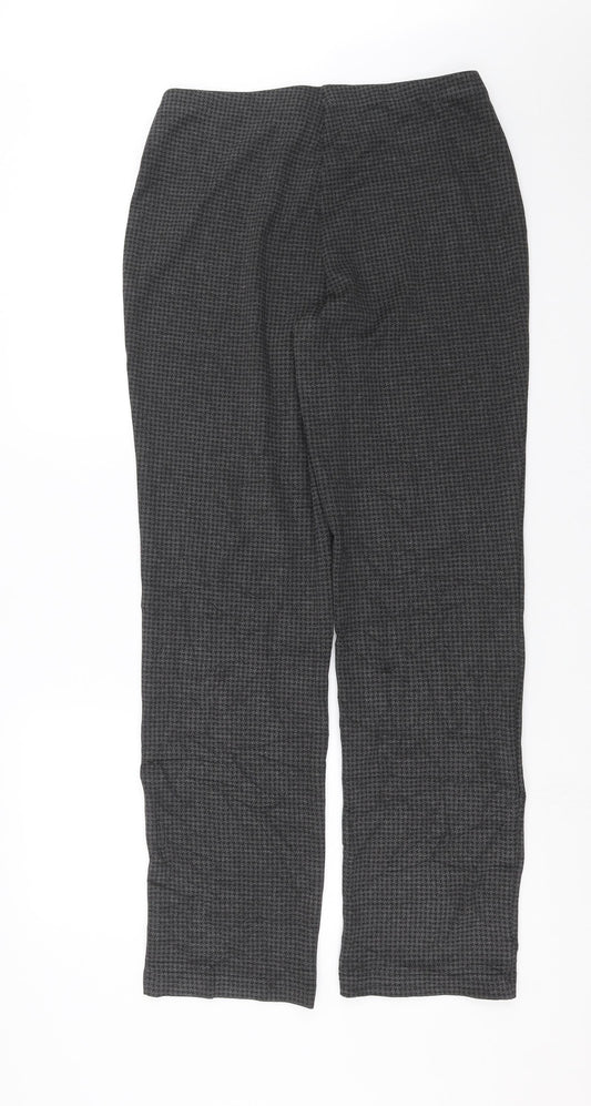 Womens UK Size 12 Marks and Spencer Regular Fit  Grey Trousers