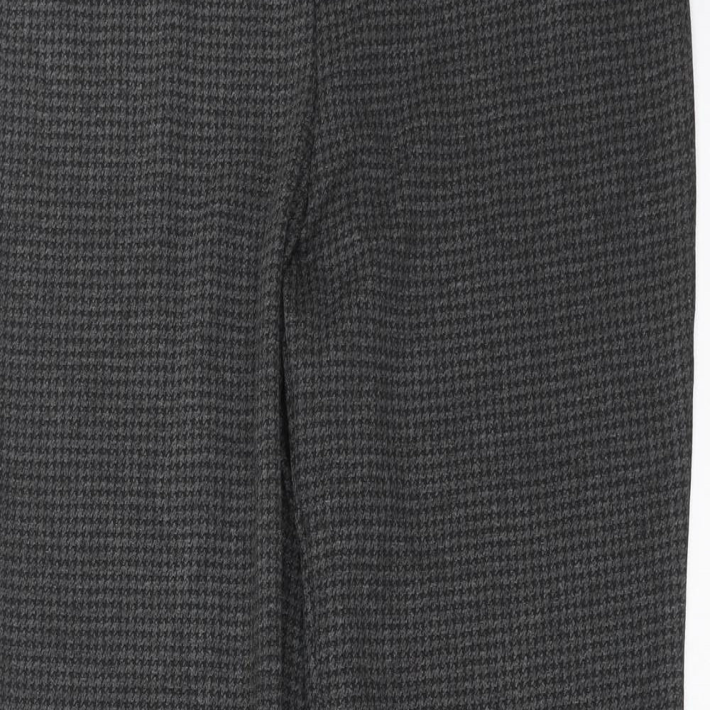 Womens UK Size 12 Marks and Spencer Regular Fit  Grey Trousers
