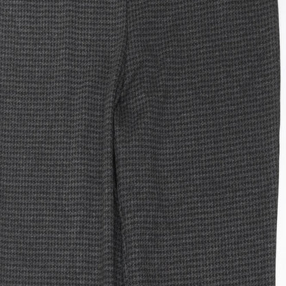 Womens UK Size 12 Marks and Spencer Regular Fit  Grey Trousers