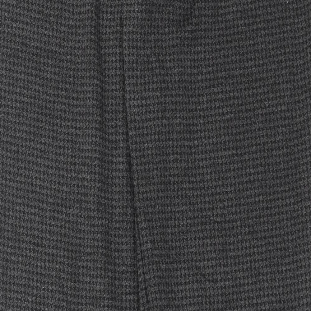 Womens UK Size 12 Marks and Spencer Regular Fit  Grey Trousers