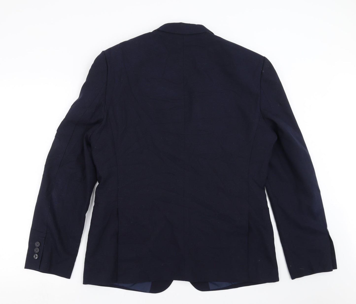 Mens UK Size 42 Marks and Spencer Regular Blue Suit Jacket