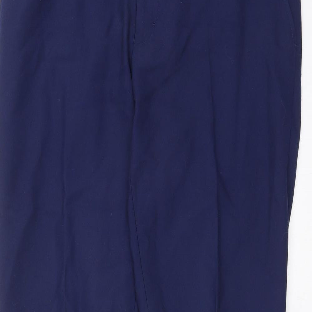 Marks and Spencer Mens Blue   Trousers  Size 30 in L31 in
